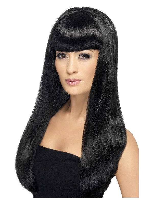 Smiffys Babelicious Wig, Black 3 Smiffys Babelicious Wig, Black