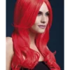Smiffys Fever Khloe Wig, Neon Red -Cheap Smiffys Store 42547