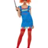 Smiffys Chucky Costume, Blue