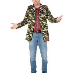Smiffys Only Fools And Horses, Rodney Costume, Camouflage
