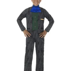 Smiffys Horrible Histories Miner Costume, Grey