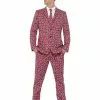 Smiffys Union Jack Suit, Red 2 Smiffys Union Jack Suit, Red -Cheap Smiffys Store 43520