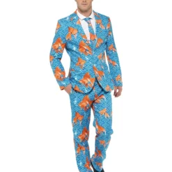 Smiffys Goldfish Suit, Blue