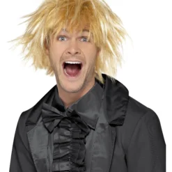 Smiffys 90s Messy Surfer Guy Wig, Blonde