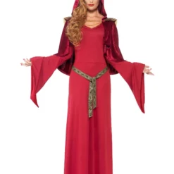 Smiffys High Priestess Costume, Red