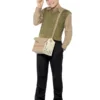 Smiffys Evacuee Boy Kit, Green