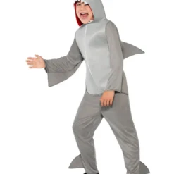 Smiffys Shark Costume, Grey