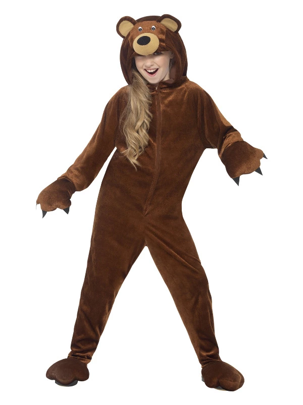 Smiffys Bear Costume, Brown 3 Smiffys Bear Costume, Brown