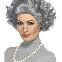 Smiffys Granny Kit, Grey