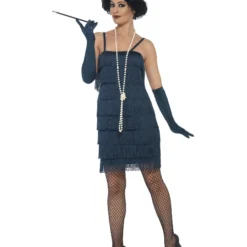 Smiffys Flapper Costume, Green
