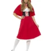 Smiffys Red Riding Hood Costume, Red