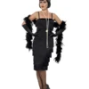 Smiffys Flapper Costume, Black -Cheap Smiffys Store 45502