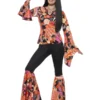 Smiffys Willow The Hippie Costume, Multi-Coloured -Cheap Smiffys Store 45516