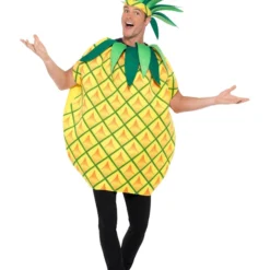 Smiffys Pineapple Costume, Yellow
