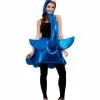 Smiffys Deluxe Peacock Costume, Blue -Cheap Smiffys Store 47137