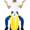 Smiffys Piggyback Banana Costume, Yellow
