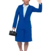 Smiffys Iron Lady Prime Minister Costume, Blue 1 Smiffys Iron Lady Prime Minister Costume, Blue -Cheap Smiffys Store 47512