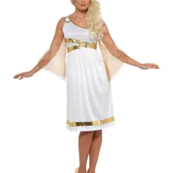 Smiffys Grecian Costume, White