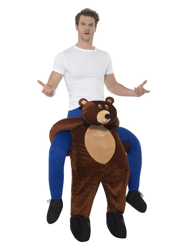 Smiffys Piggyback Bear Costume, Brown 3 Smiffys Piggyback Bear Costume, Brown