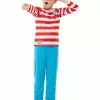 Smiffys Where’s Wally? Deluxe Costume, Red & White 2 Smiffys Where’s Wally? Deluxe Costume, Red & White -Cheap Smiffys Store 50279 3