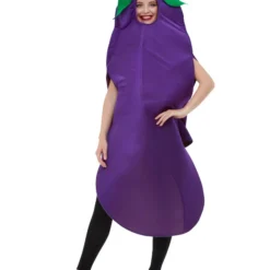 Smiffys Aubergine Costume, Purple