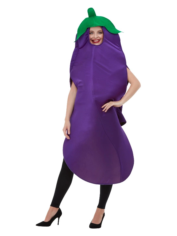 Smiffys Aubergine Costume, Purple 3 Smiffys Aubergine Costume, Purple