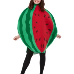 Smiffys Watermelon Costume, Red & Green