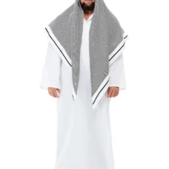 Smiffys Deluxe Fake Sheikh Costume, White
