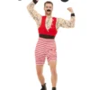 Smiffys Deluxe Strongman Costume, Red & White 1 Smiffys Deluxe Strongman Costume, Red & White -Cheap Smiffys Store 50807 8
