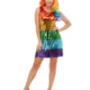 Smiffys All That Glitters Rainbow Costume, Multi-Coloured -Cheap Smiffys Store 51001 3