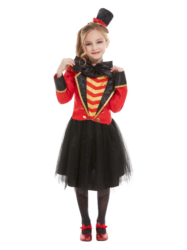 Smiffys Deluxe Ringmaster Costume, Red 3 Smiffys Deluxe Ringmaster Costume, Red
