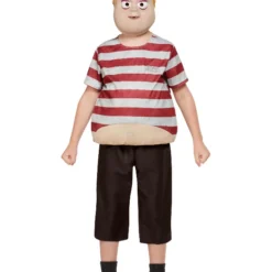 Smiffys Addams Family Pugsley Costume, Burgundy