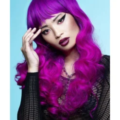 Smiffys Manic Panic® Fuchsia Passion™ Siren™ Wig