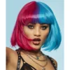 Smiffys Manic Panic® Blue Valentine™ Glam Doll™ Wig -Cheap Smiffys Store 52530 3