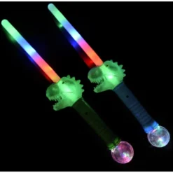 Smiffys LED Light Up Dinosaur Wand