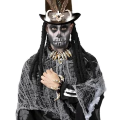 Smiffys Voodoo Distressed Ivory Jewellery Set