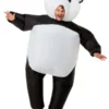 Smiffys Inflatable Giant Panda Costume, Black & White -Cheap Smiffys Store 55024 3