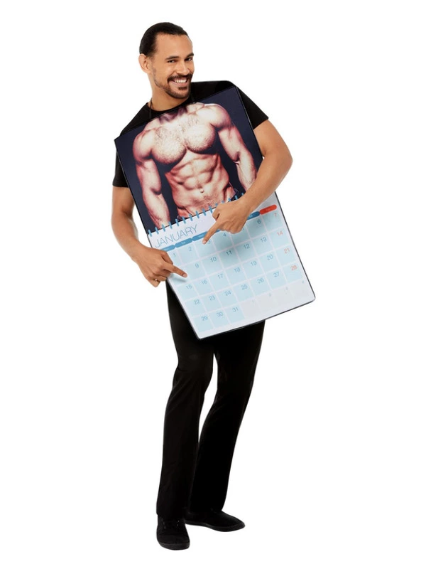Smiffys Sexy Calendar Costume, Multicoloured 3 Smiffys Sexy Calendar Costume, Multicoloured