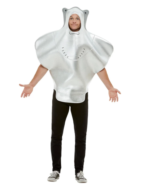 Smiffys Stingray Costume, Grey 3 Smiffys Stingray Costume, Grey