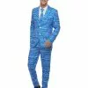 Smiffys Wrapping Paper Suit, Multi-Coloured -Cheap Smiffys Store 61020 1