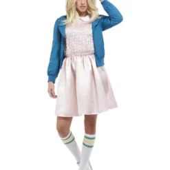 Smiffys 80’s Strange Girl Costume, Pink