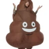 Smiffys Inflatable Poop Costume, Brown