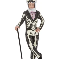 Smiffys Deluxe DOTD Senor Costume, Pink & Black