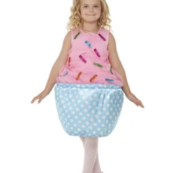 Smiffys Cupcake Costume, Pink