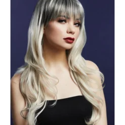 Smiffys Fever Sienna Wig, True Blend, Blonde
