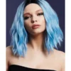 Smiffys Fever Cara Wig, Two Toned Blend, Baby Blue -Cheap Smiffys Store 72029 1