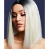 Smiffys Fever Kylie Wig, Two Toned Blend, Ice Blonde -Cheap Smiffys Store 72064 2