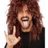 Smiffys Hard Rocker Wig, Brown -Cheap Smiffys Store 72103 2