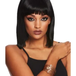 Smiffys Egyptian Snake Bracelet, Gold