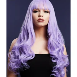 Smiffys Fever Gigi Wig, Violet